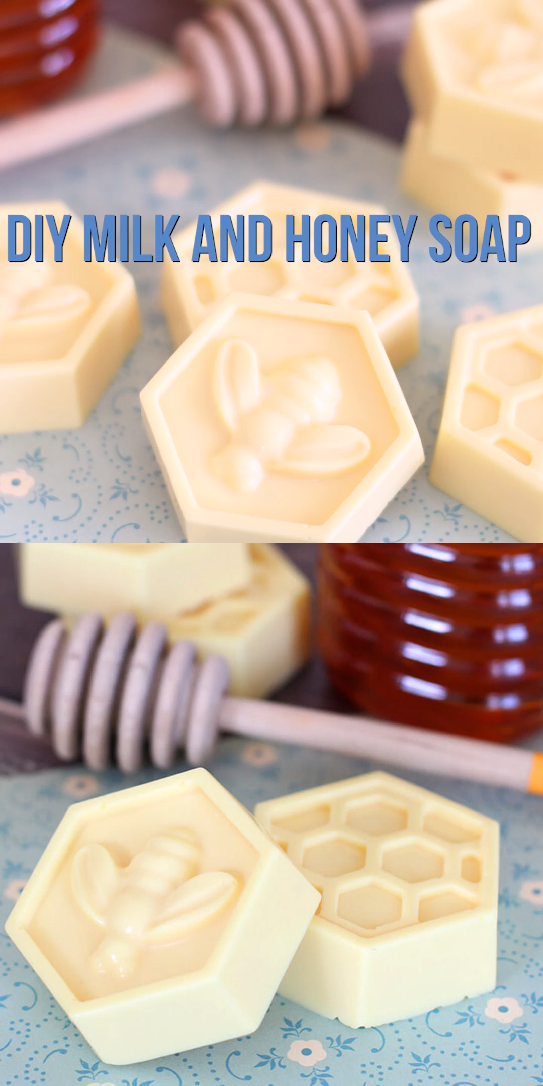 10-Minute DIY Milk & Honey Soap - 10-Minute DIY Milk & Honey Soap -   17 diy Soap making ideas