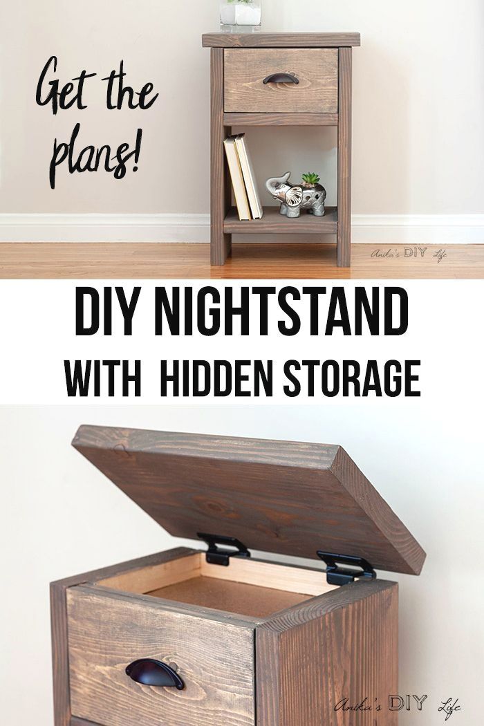 17 diy Wood nightstand ideas