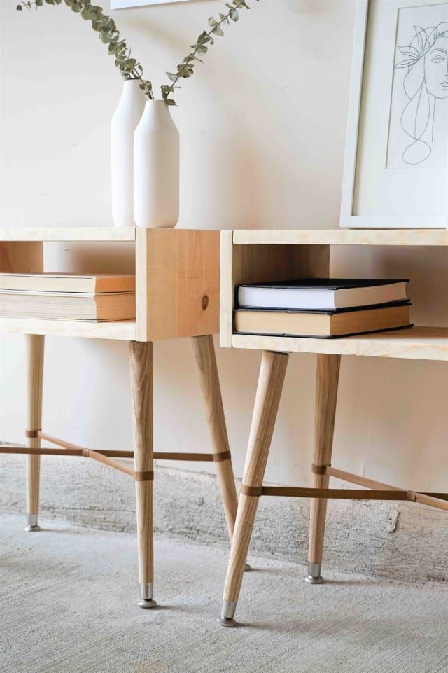 How To Build Your Own Nightstands (Even If You're New to Woodworking) - How To Build Your Own Nightstands (Even If You're New to Woodworking) -   17 diy Wood nightstand ideas
