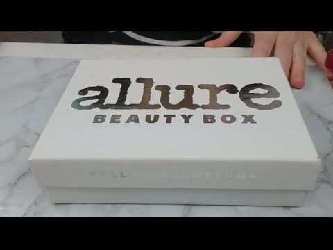 Allure Beauty Box Unboxing October 2019 - Allure Beauty Box Unboxing October 2019 -   18 beauty Box unboxing ideas