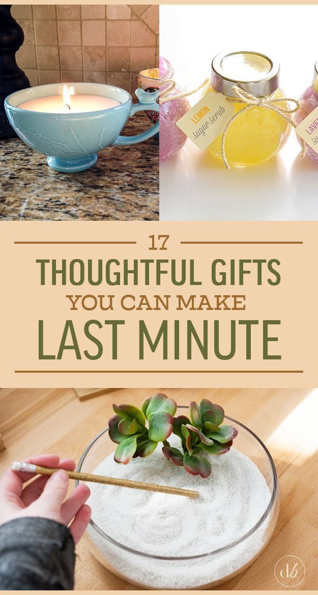 17 Simple And Cheap Gifts You Can Make Last Minute - 17 Simple And Cheap Gifts You Can Make Last Minute -   18 diy Gifts last minute ideas