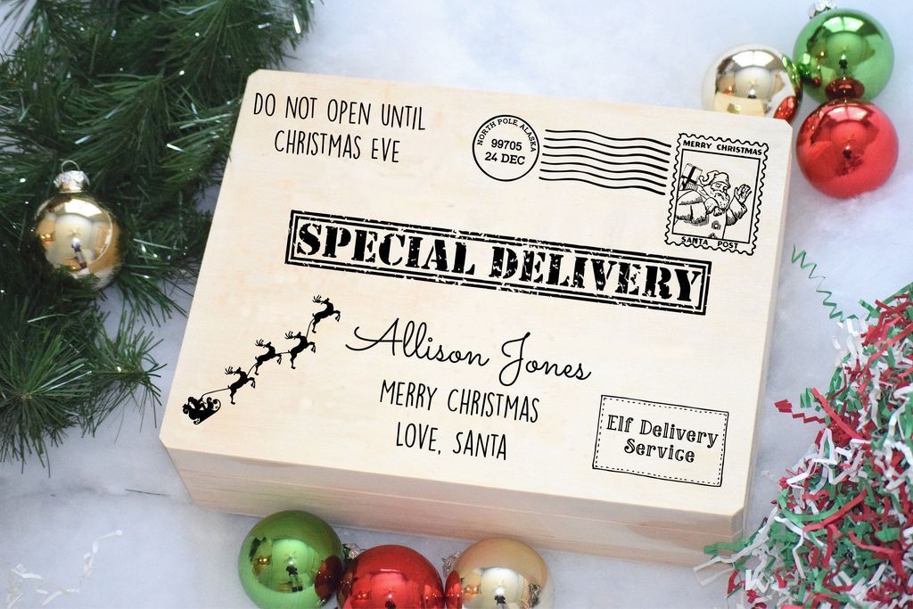 Special Delivery Christmas Eve Box - Special Delivery Christmas Eve Box -   19 diy Christmas box ideas