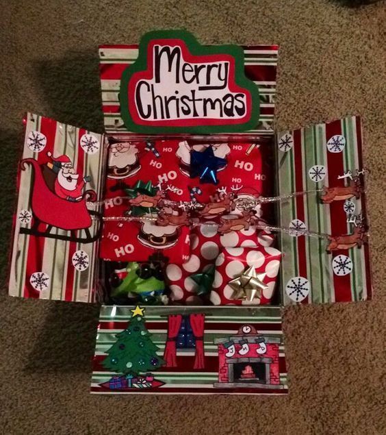 Five Very Merry Christmas Care Package Themes - Countdowns and Cupcakes - Five Very Merry Christmas Care Package Themes - Countdowns and Cupcakes -   19 diy Christmas box ideas