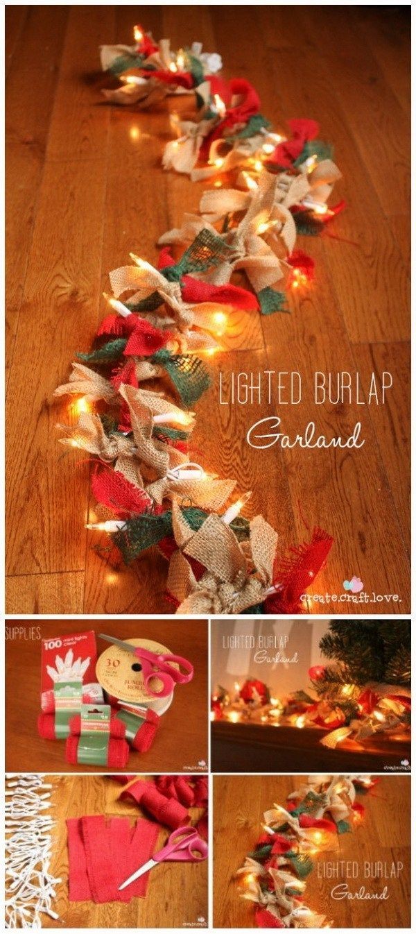19 diy Christmas Decorations garland ideas