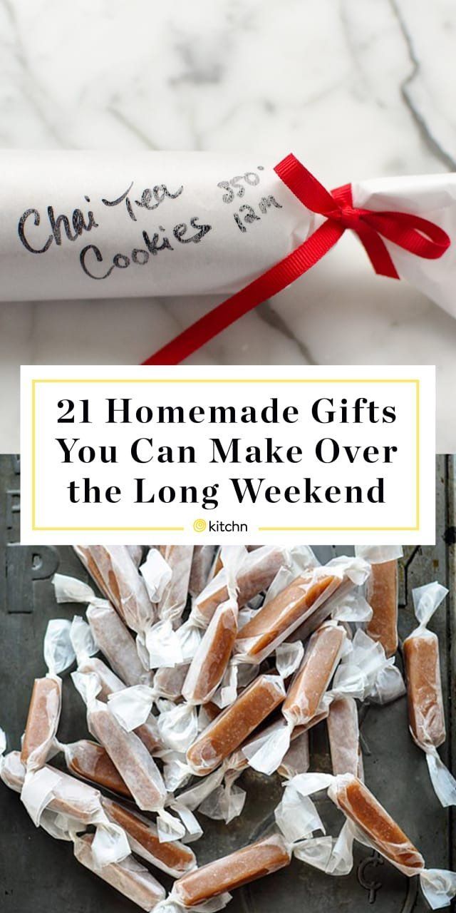 21 Homemade Gifts You Can Make Over the Long Weekend - 21 Homemade Gifts You Can Make Over the Long Weekend -   19 diy Gifts inexpensive ideas