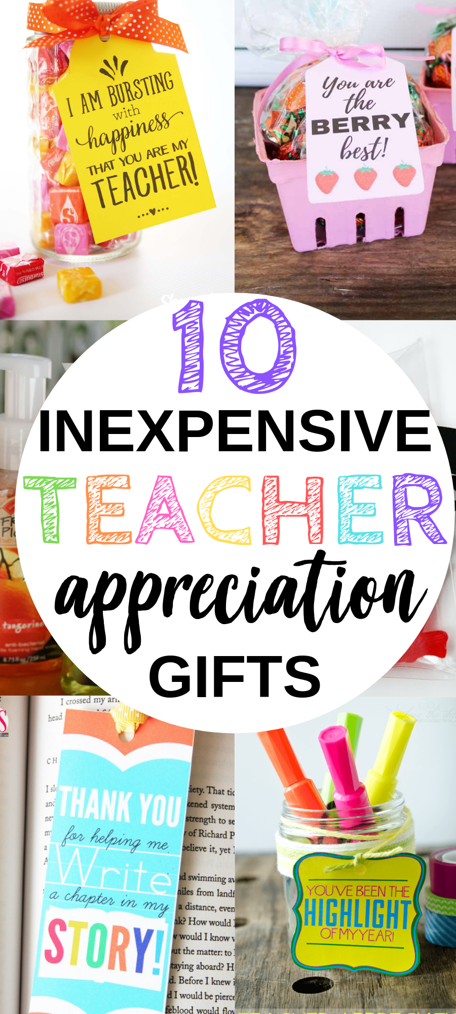 10 Inexpensive Teacher Appreciation Gift Ideas - 10 Inexpensive Teacher Appreciation Gift Ideas -   19 diy Gifts inexpensive ideas