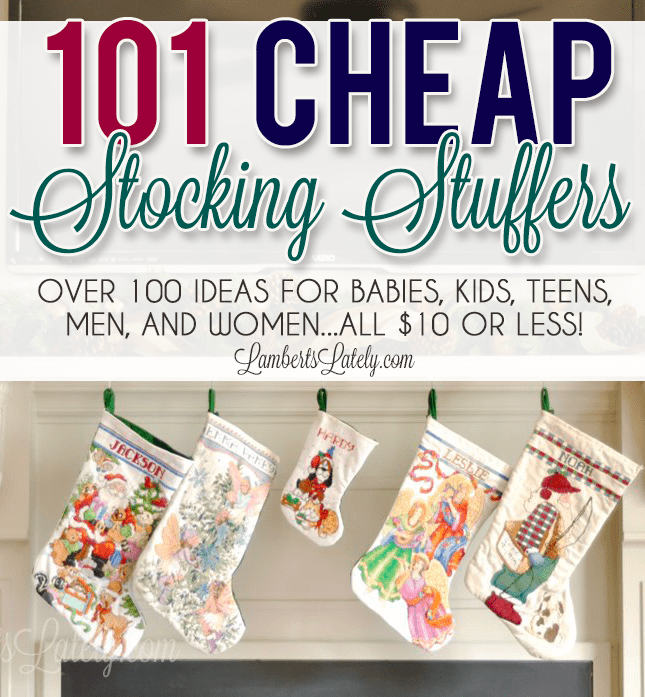 101 Cheap Stocking Stuffers for Everyone - 101 Cheap Stocking Stuffers for Everyone -   19 diy Gifts inexpensive ideas