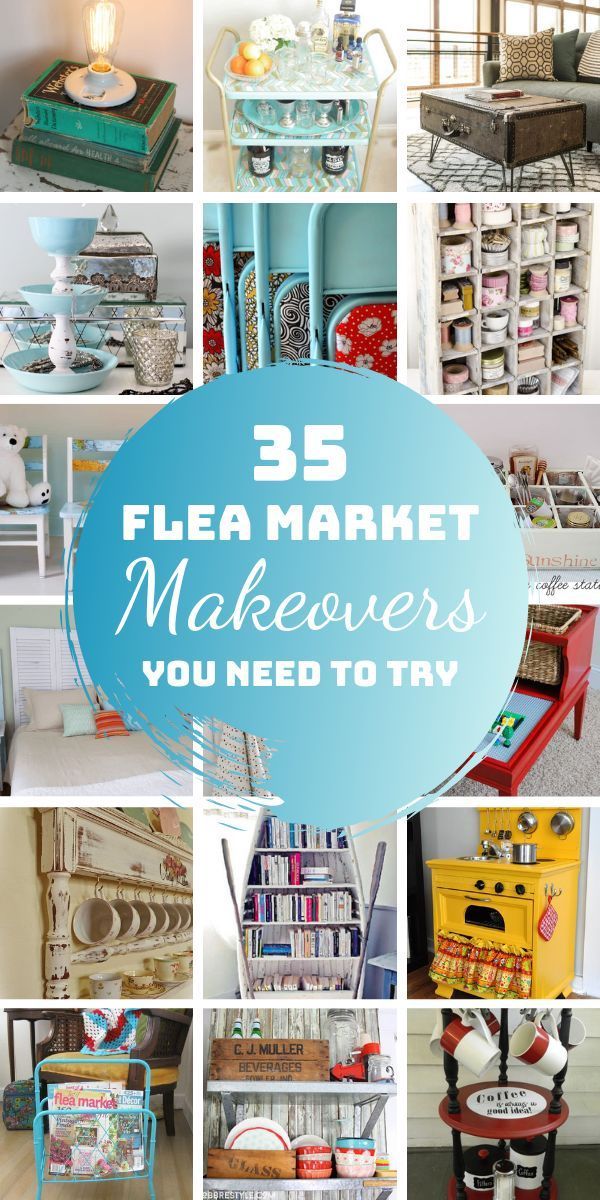 35 Amazing Repurposed Flea Market Finds that Will Make Your Home Look Fabulous - 35 Amazing Repurposed Flea Market Finds that Will Make Your Home Look Fabulous -   22 diy Furniture repurpose ideas