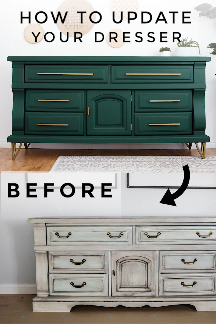 How to update your dresser! DIY dresser makeover - How to update your dresser! DIY dresser makeover -   22 diy Furniture repurpose ideas