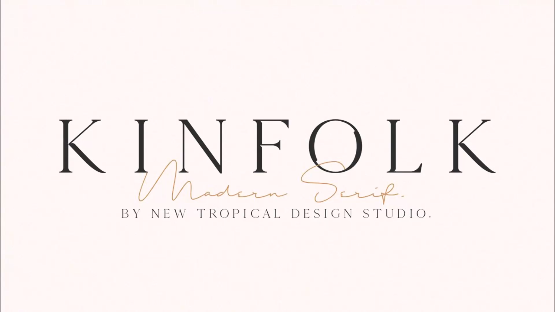 Kinfolk font video - Kinfolk font video -   10 beauty Room logo ideas