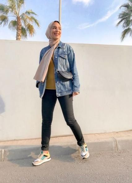 New Style Hijab Casual Jeans Denim Jackets Ideas - New Style Hijab Casual Jeans Denim Jackets Ideas -   11 style Aesthetic hijab ideas