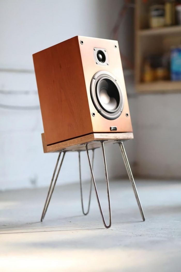 8 Great DIY Speaker Stand Ideas that Easy to Make - EnthusiastHome - 8 Great DIY Speaker Stand Ideas that Easy to Make - EnthusiastHome -   12 diy Bookshelf speakers ideas