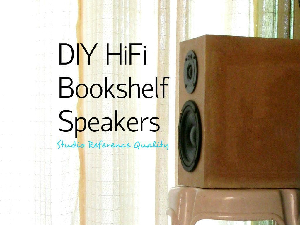 DIY HiFi Bookshelf Speakers (Studio Reference) - DIY HiFi Bookshelf Speakers (Studio Reference) -   12 diy Bookshelf speakers ideas