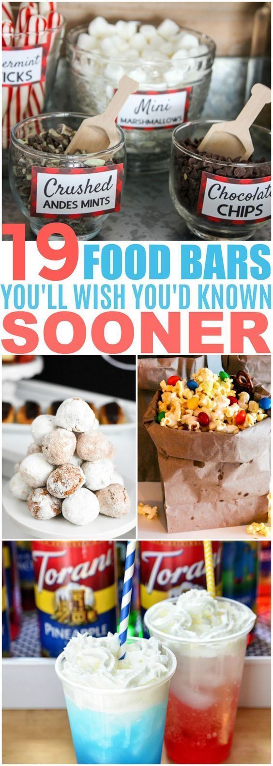 23 Stunning Party Food Bars for Your Next Big Occasion - 23 Stunning Party Food Bars for Your Next Big Occasion -   12 diy Food snacks ideas