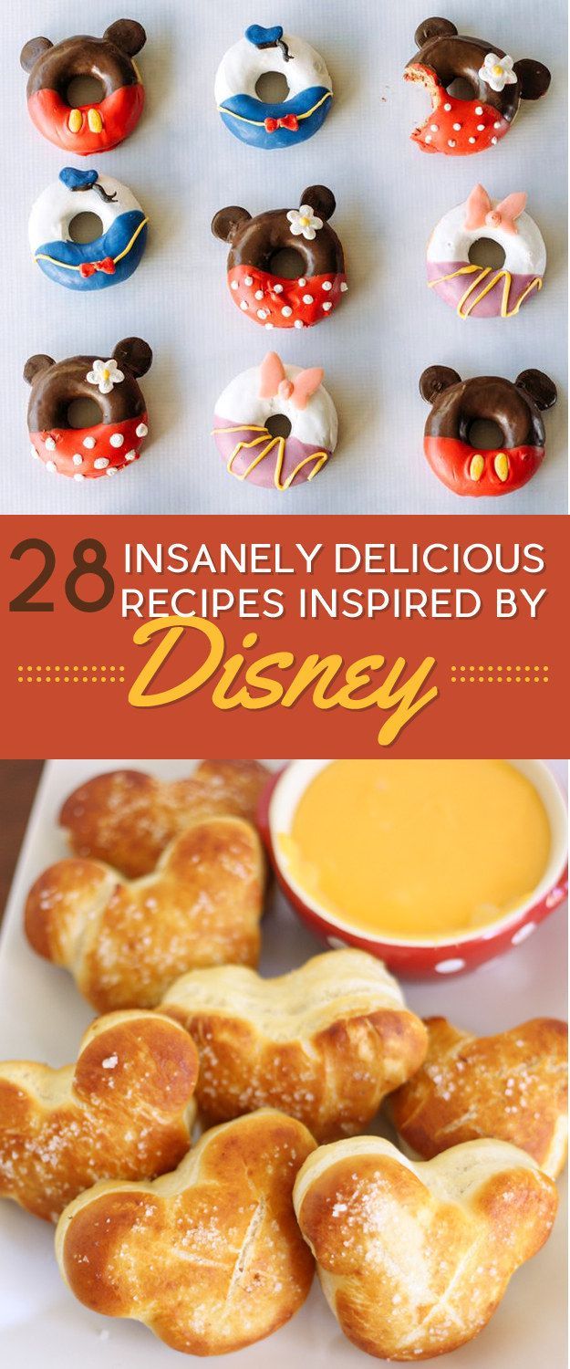 28 Disney-Inspired Recipes You Have To Try - 28 Disney-Inspired Recipes You Have To Try -   12 diy Food snacks ideas