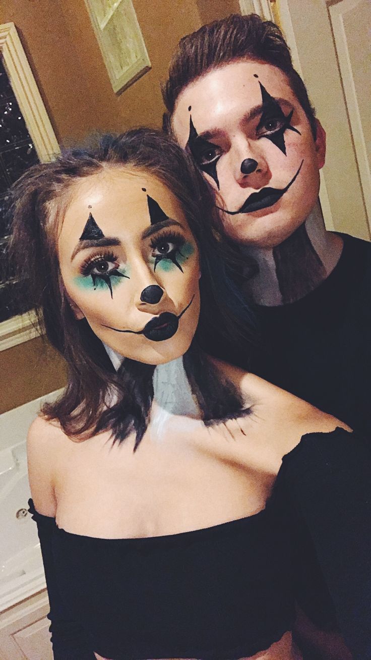 12 diy Halloween Costumes clown ideas