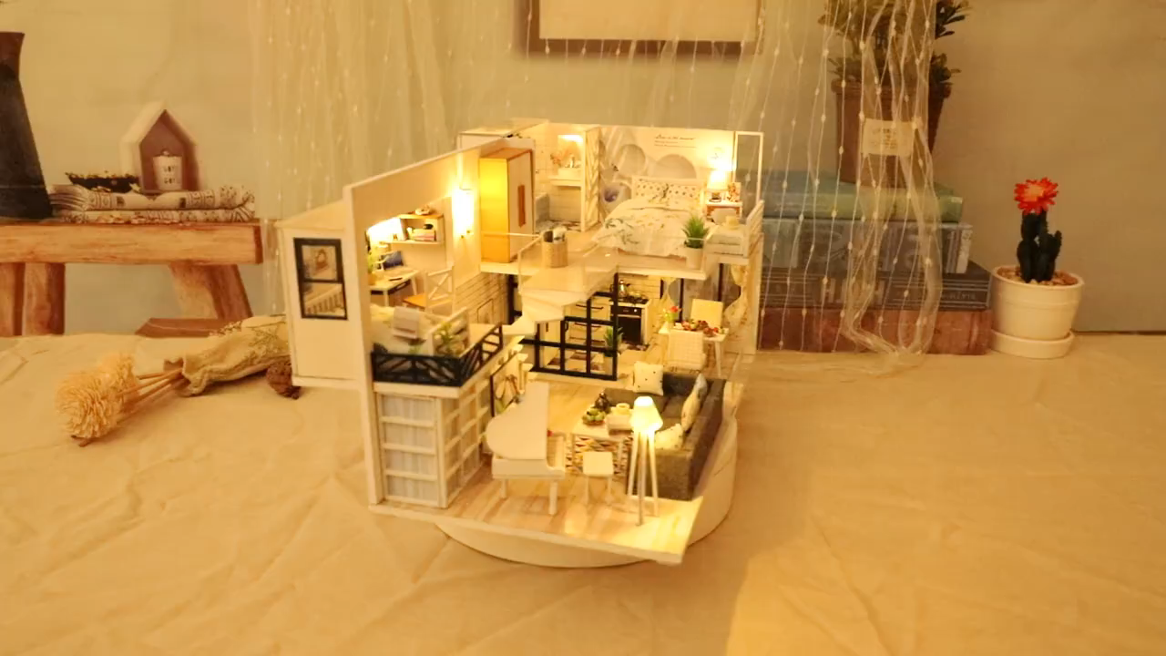 Wooden doll Houses Miniature - Wooden doll Houses Miniature -   diy House miniature