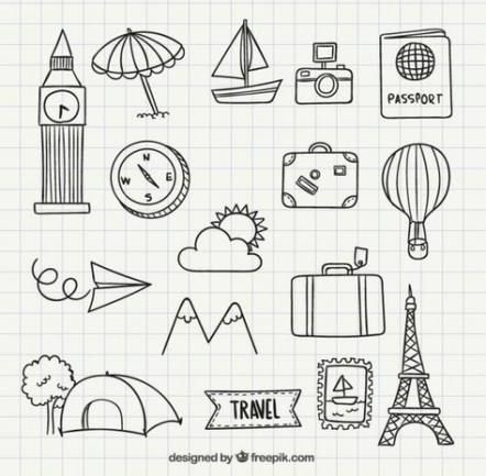 34+ Ideas For Travel Journal Doodles Adventure - 34+ Ideas For Travel Journal Doodles Adventure -   12 fitness Journal doodles ideas