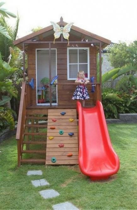 Diy kids outdoor playhouse gardens 19+ trendy ideas - Diy kids outdoor playhouse gardens 19+ trendy ideas -   DIY backyard for Kids