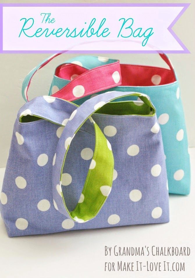 The Reversible Bag…for kids! - The Reversible Bag…for kids! -   13 diy Kids bag ideas