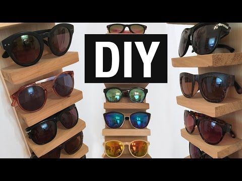 DIY Sunglasses organizer - DIY Sunglasses organizer -   13 diy Organizador lentes ideas