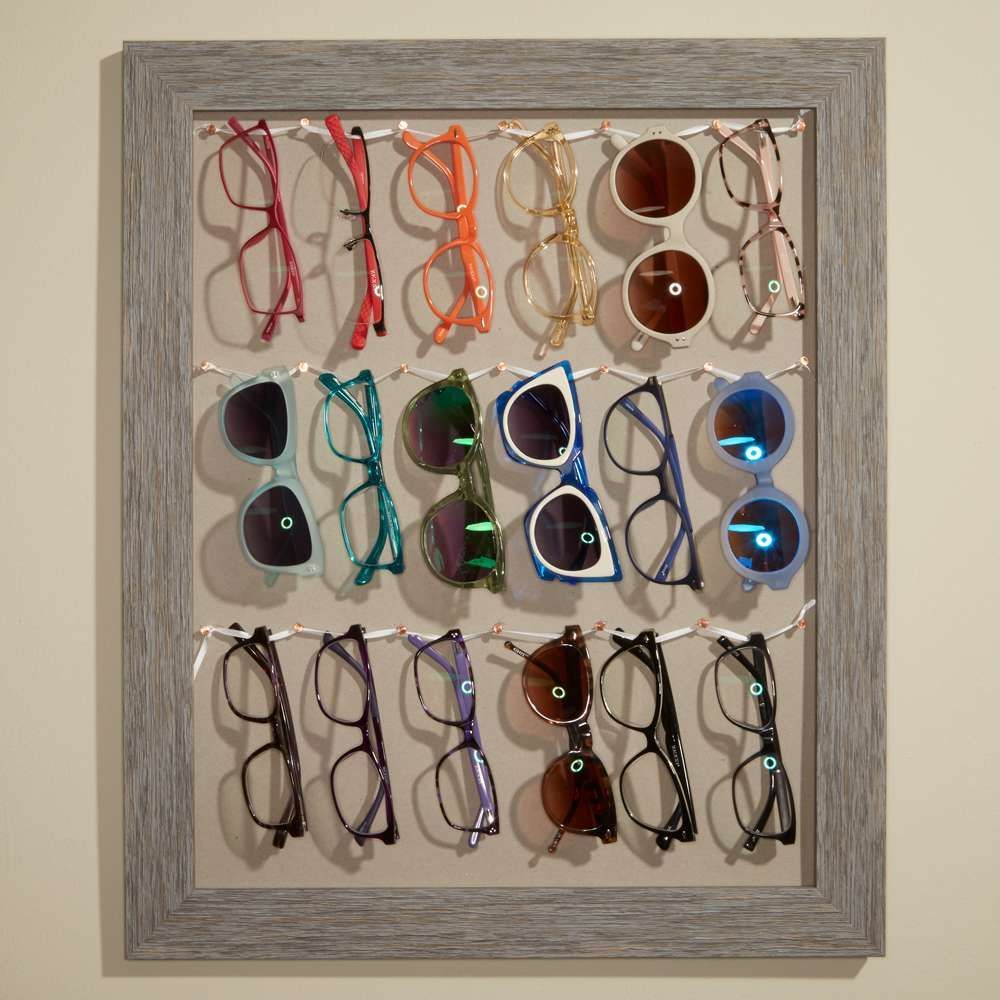 DIY Eyeglasses Display | Zenni Optical - DIY Eyeglasses Display | Zenni Optical -   13 diy Organizador lentes ideas