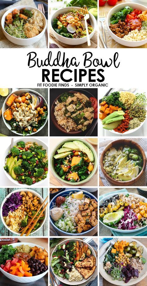 15 Healthy Buddha Bowl Recipes - Fit Foodie Finds - 15 Healthy Buddha Bowl Recipes - Fit Foodie Finds -   13 fitness Food bowl ideas