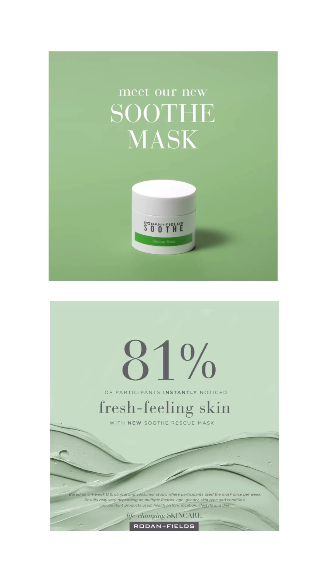 Meet our new SOOTHE MASK - Meet our new SOOTHE MASK -   beauty Products ads