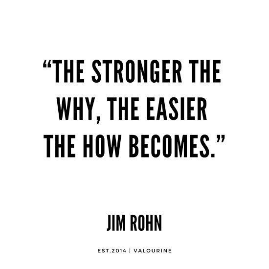 '“The stronger the why, the easier the how becomes.” | Jim Rohn Quotes  ' Poster by Quot - '“The stronger the why, the easier the how becomes.” | Jim Rohn Quotes  ' Poster by Quot -   14 beauty Quotes short ideas