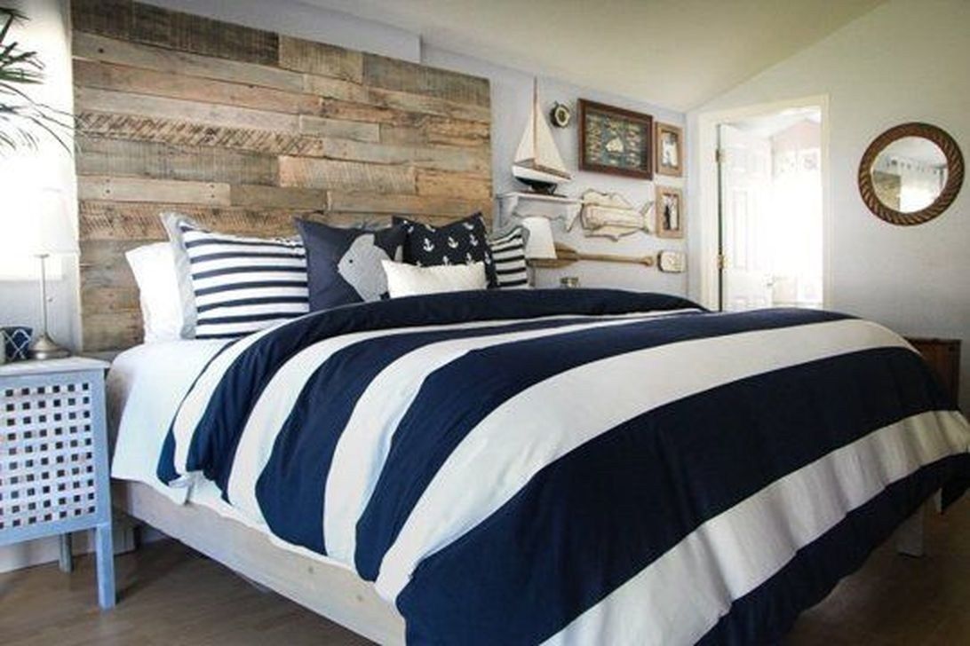 44 Lovely Nautical Themed Bedroom Decor - Home Design - 44 Lovely Nautical Themed Bedroom Decor - Home Design -   14 diy Bedroom themes ideas