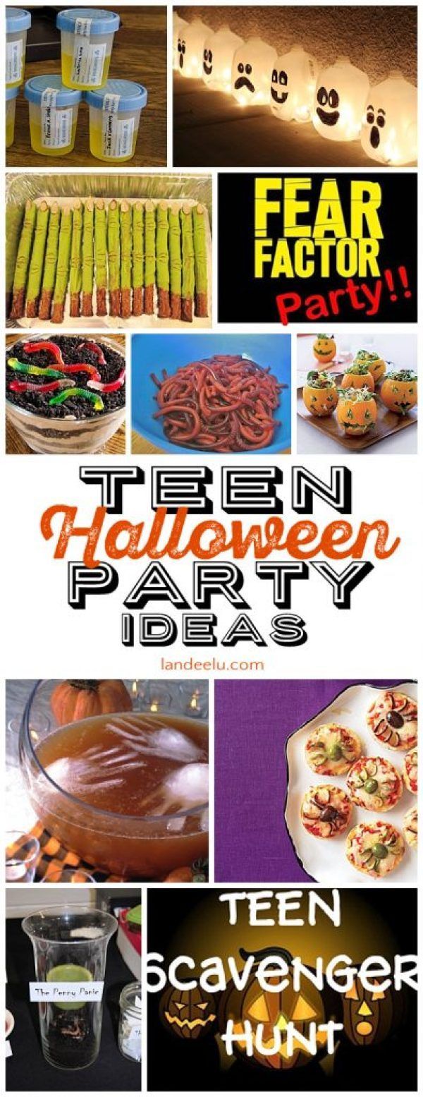 Teen Halloween Party Ideas | landeelu.com - Teen Halloween Party Ideas | landeelu.com -   14 diy Food for teens ideas