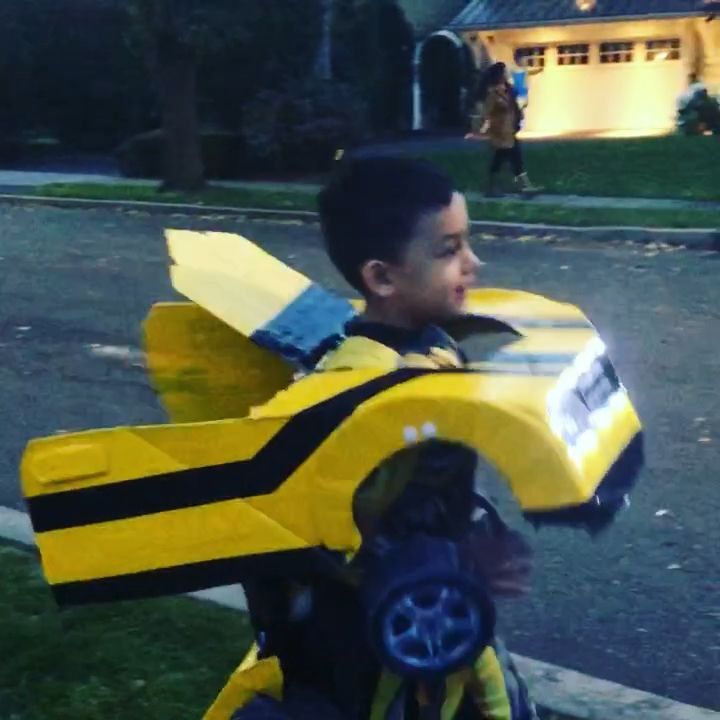 Bumblebee transformer costume - Bumblebee transformer costume -   14 diy Halloween Costumes for boys ideas