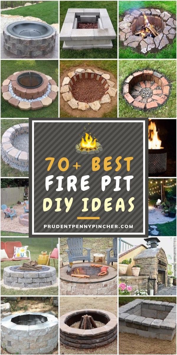 70 Best DIY Fire Pits - 70 Best DIY Fire Pits -   14 diy Outdoor fire pit ideas