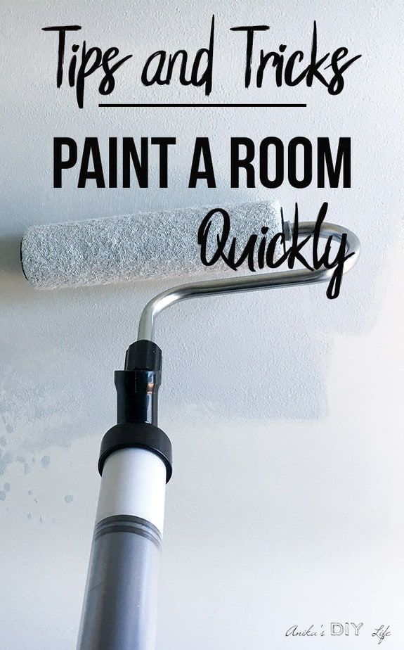 How to Paint a Room Quickly - Tips and Tricks - How to Paint a Room Quickly - Tips and Tricks -   diy Room painting