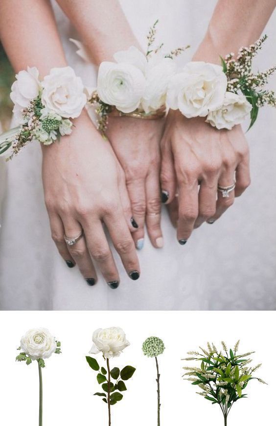 How to make wrist corsage diy 13 - Beauty of Wedding - How to make wrist corsage diy 13 - Beauty of Wedding -   diy Wedding corsage