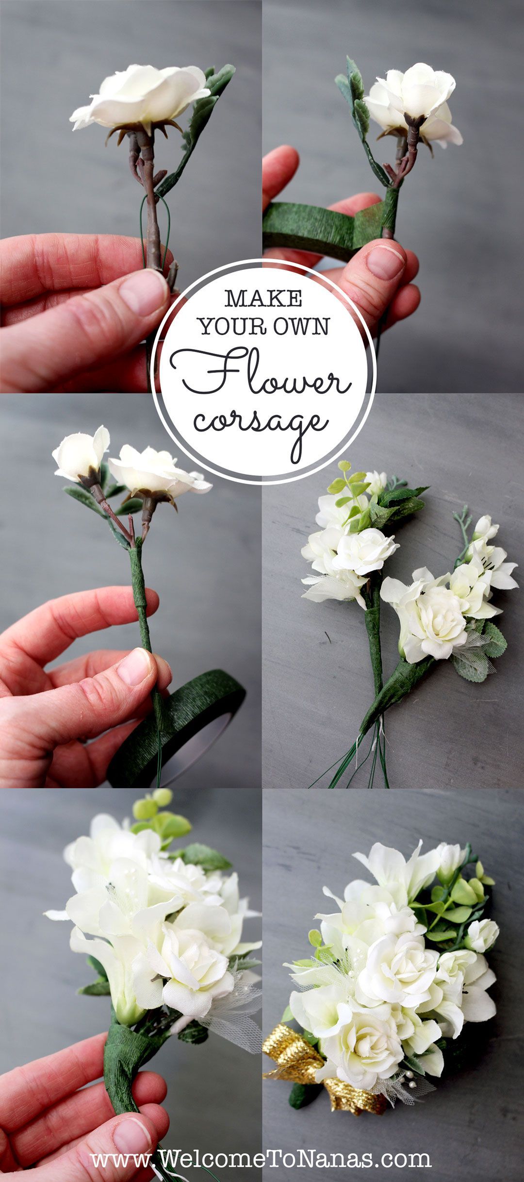 DIY Corsage for Mom - Welcome To Nana's - DIY Corsage for Mom - Welcome To Nana's -   14 diy Wedding corsage ideas