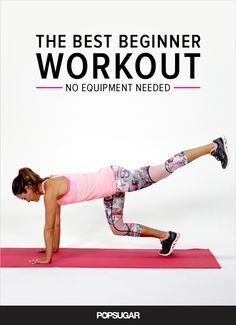 The Best Beginner Workout — No Equipment Needed - The Best Beginner Workout — No Equipment Needed -   14 fitness Equipment art ideas