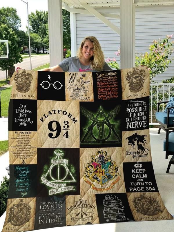 Harry Potter Quilt Blanket - Harry Potter Quilt Blanket -   14 harry potter diy Decorations ideas