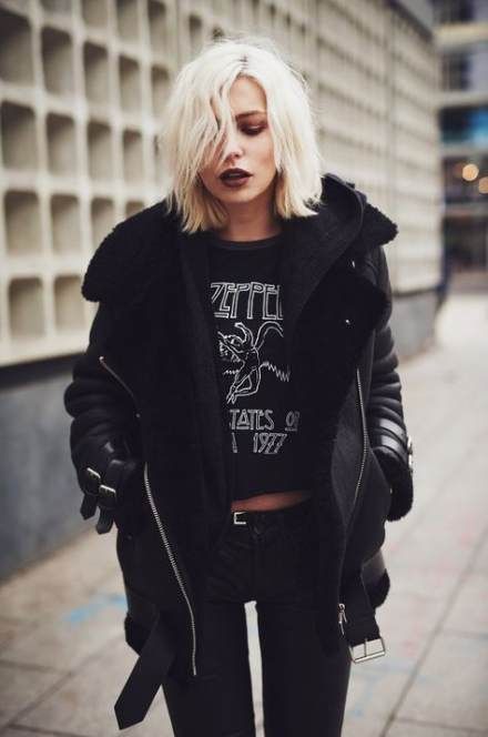 Style casual edgy grunge 53+ ideas for 2019 - Style casual edgy grunge 53+ ideas for 2019 -   14 rocker chic style Grunge ideas
