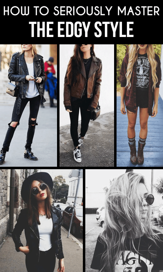How To Seriously Master The Edgy Style - Society19 - How To Seriously Master The Edgy Style - Society19 -   14 rocker chic style Grunge ideas