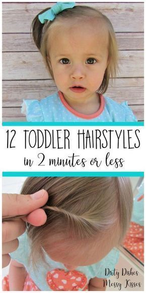 12 Must-Have Easy Toddler Hairstyles in Two Minutes or Less - 12 Must-Have Easy Toddler Hairstyles in Two Minutes or Less -   14 toddler style Girl ideas
