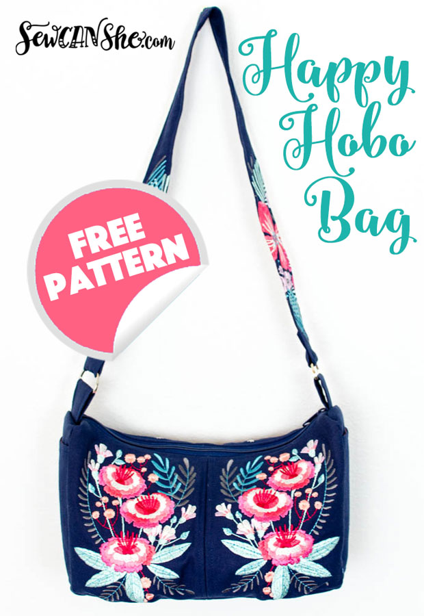 The Happy Hobo Bag - free sewing pattern & tutorial! — SewCanShe | Free Sewing Patterns and Tutorials - The Happy Hobo Bag - free sewing pattern & tutorial! — SewCanShe | Free Sewing Patterns and Tutorials -   15 diy Bag hobo ideas