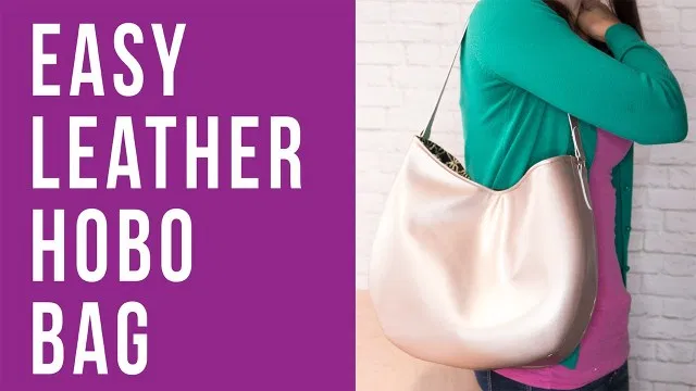 Video: Easy Leather Hobo Bag - Sew Sweetness - Video: Easy Leather Hobo Bag - Sew Sweetness -   15 diy Bag hobo ideas