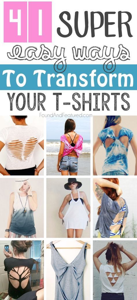 15 diy Fashion shirts ideas