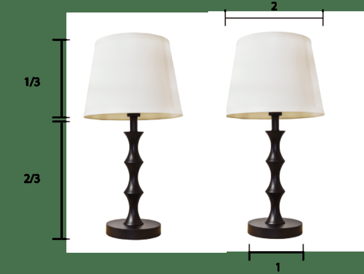How To Choose the Right Size Lamp Shade - How To Choose the Right Size Lamp Shade -   15 diy Lamp de chevet ideas