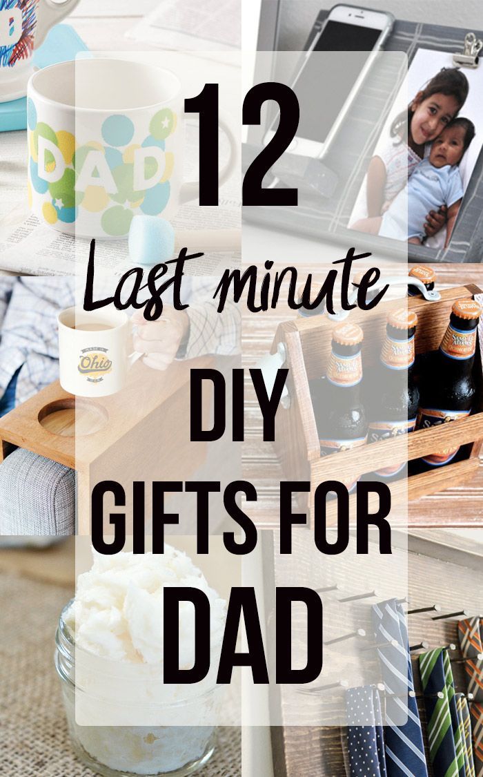 15 diy Presents for dad ideas