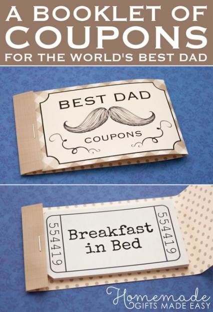 15 diy Presents for dad ideas
