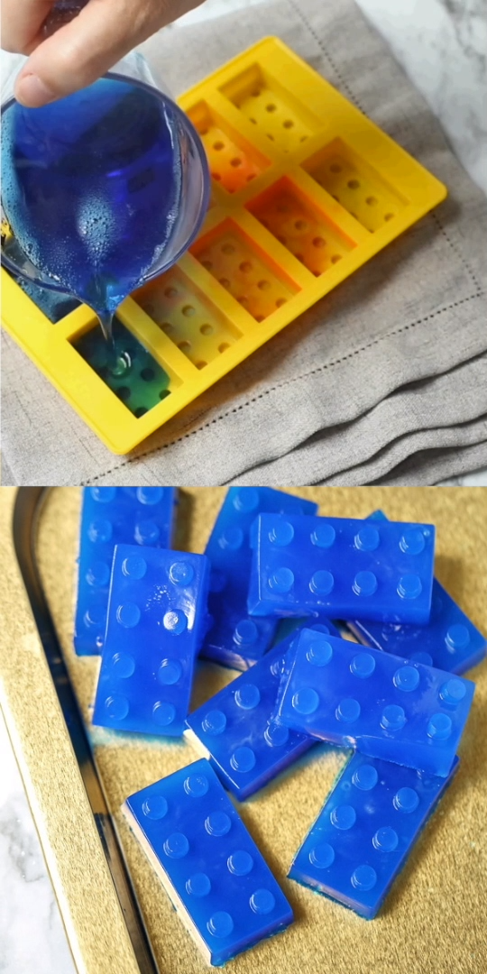 LEGO Jelly Soap - LEGO Jelly Soap -   15 diy Soap cute ideas