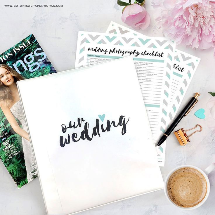 15 diy Wedding binder ideas