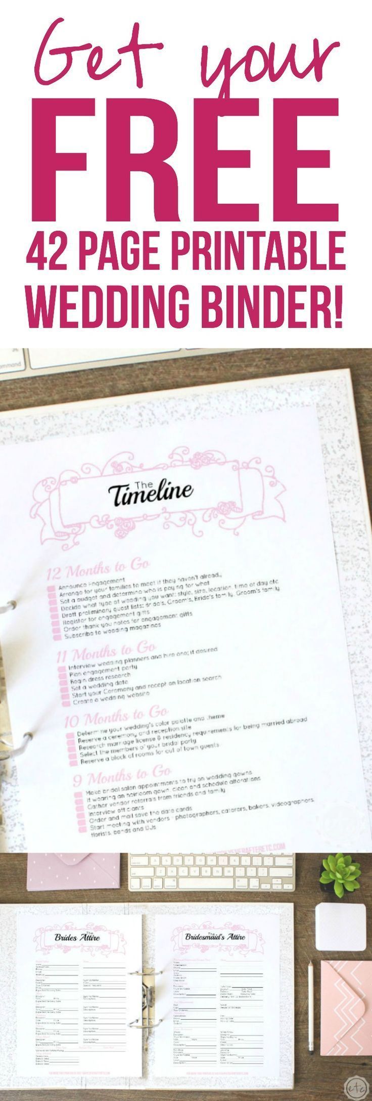 Get Your FREE Wedding Binder! - Get Your FREE Wedding Binder! -   15 diy Wedding binder ideas